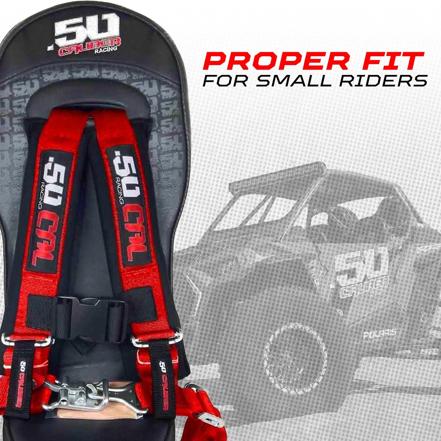 RZR XP1000 Bump Seat with Harness