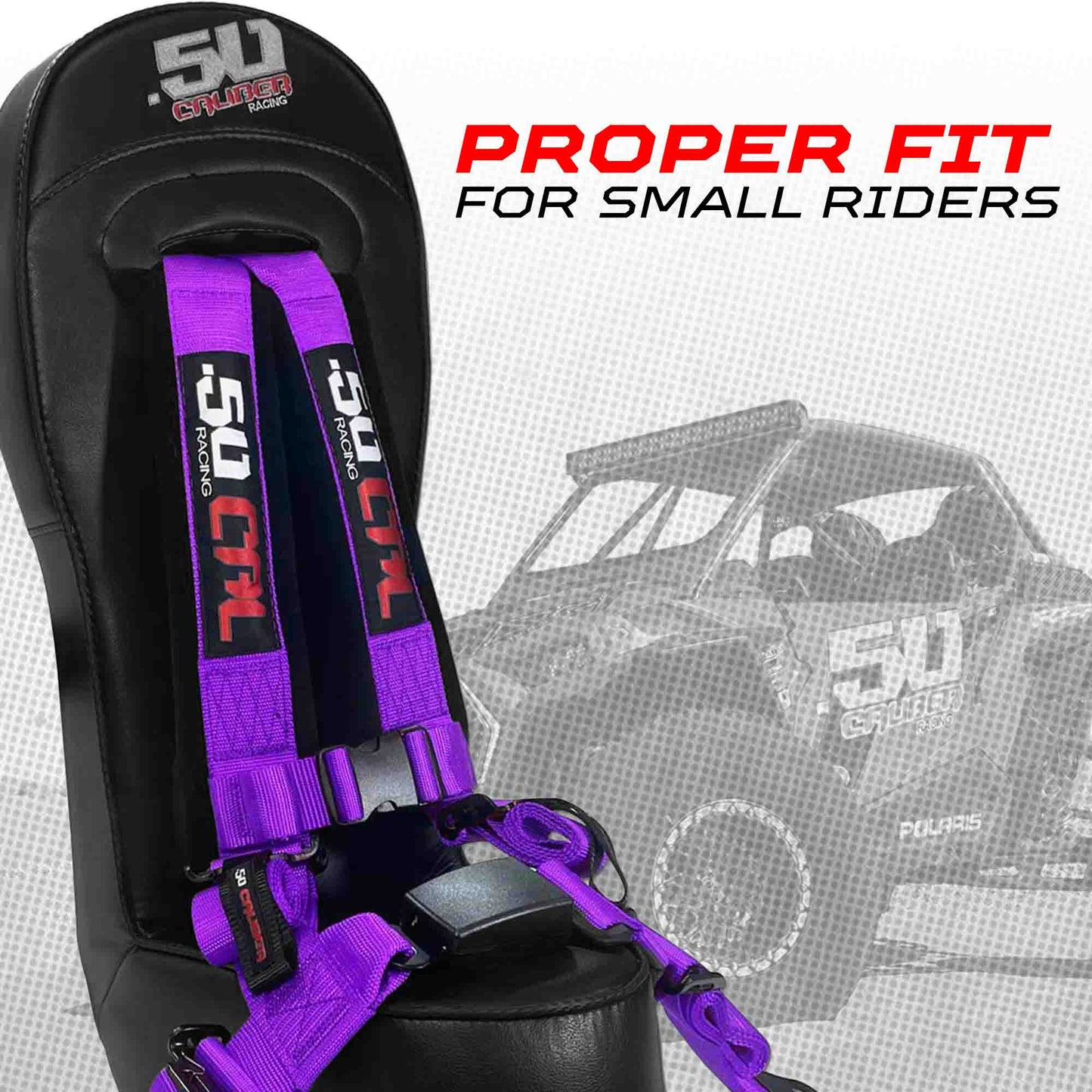 RZR Bump Seat & Safety Harness 570 800 XP900