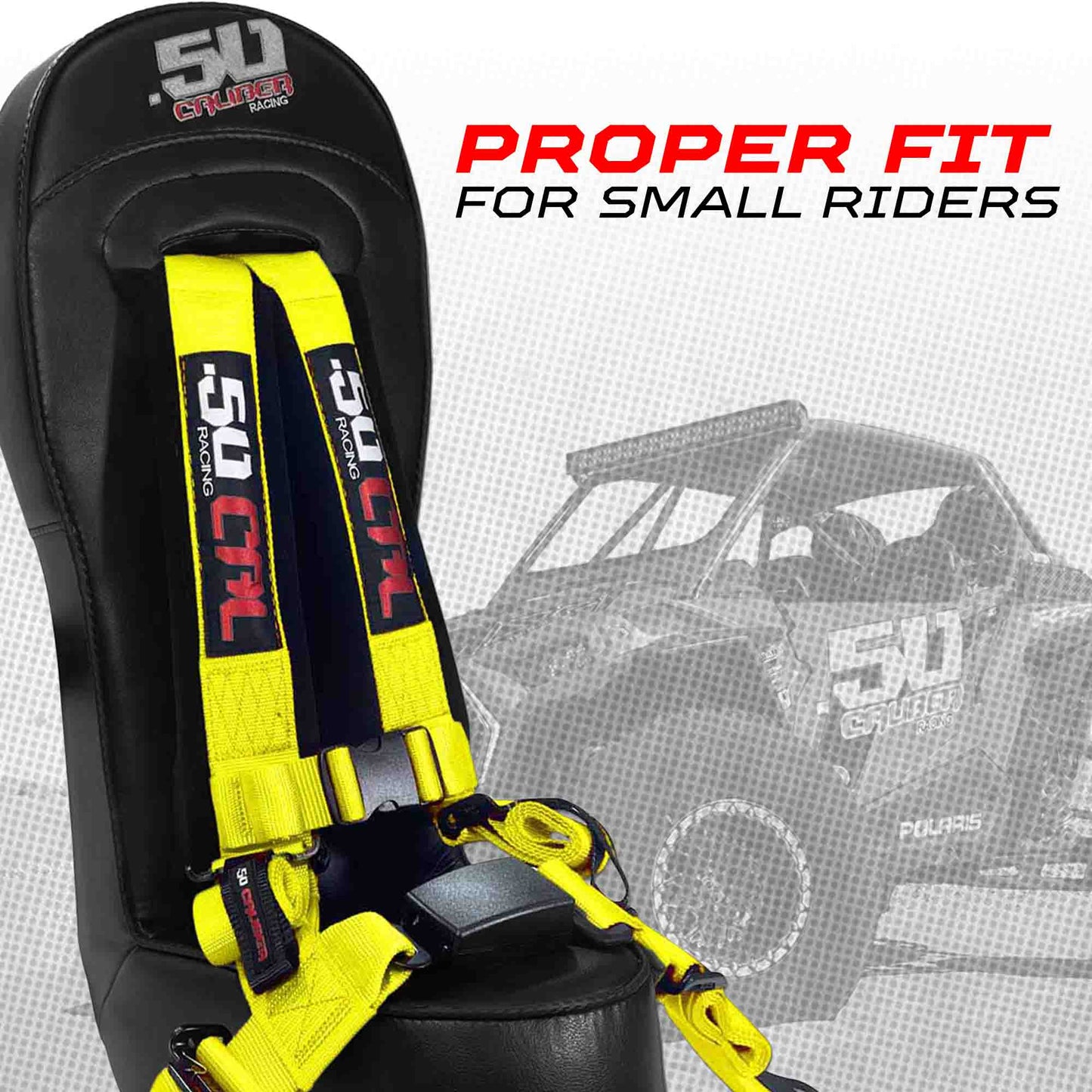Polaris General Bump Seat with Harness