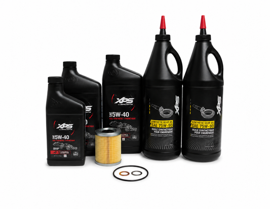 2011-2020 Can-Am Commander OEM Full Synthetic XPS Oil Change Kit with Gear Oil C01