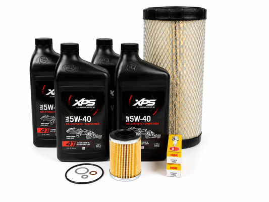 2018 Can-Am Maverick X3 OEM 5W-40 Synthetic Blend Oil Change C10