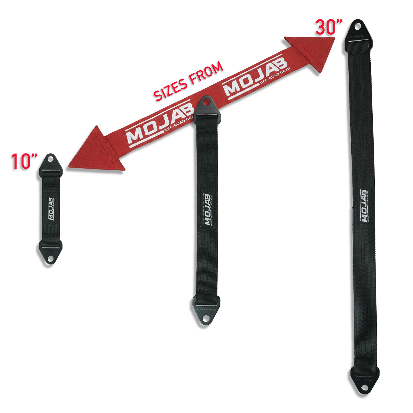 MOJAB OFFROAD Limit Strap ( From 10'' to 30'') - MOJAB OFFROAD
