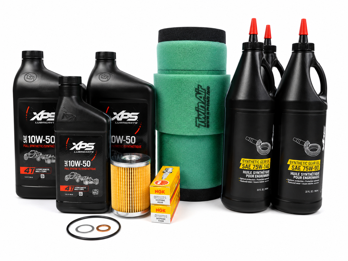 2017-2019 Can-Am Defender MAX HD10 OEM 10W-50 Full Service Kit C48