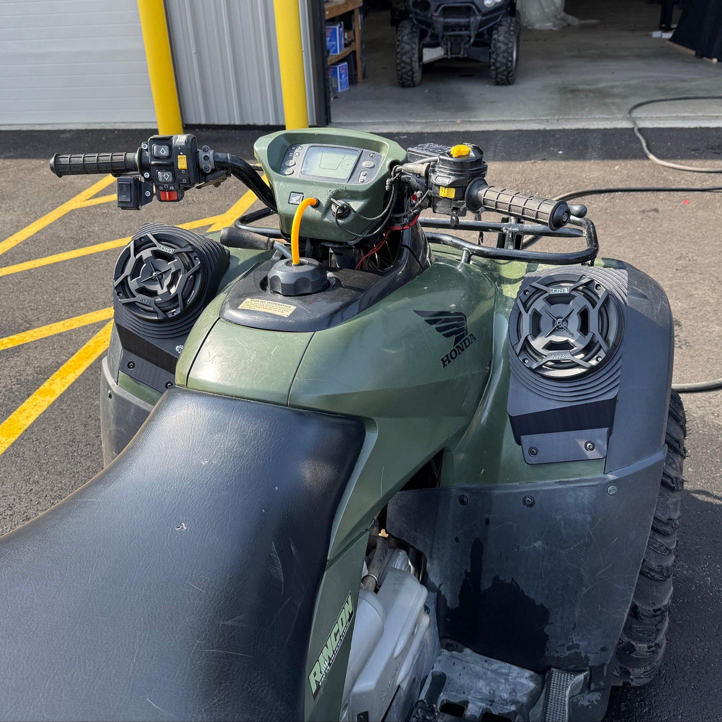 Honda Rincon (2003–2026) Custom Fit Waterproof Fender Speaker Pods