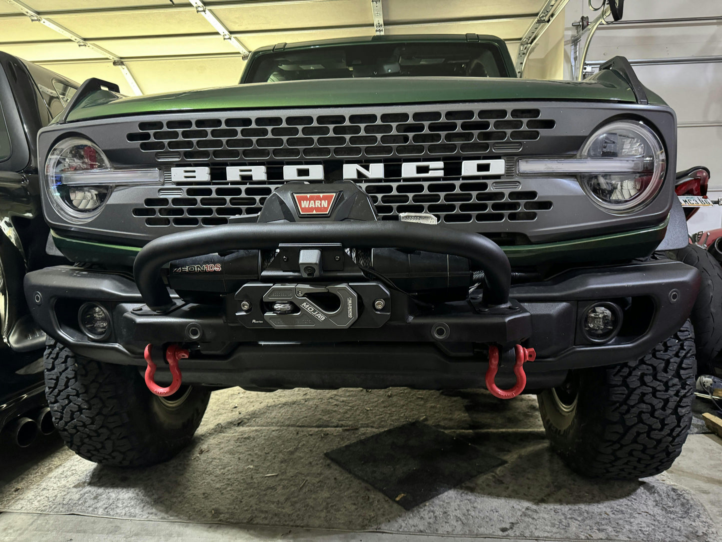 Aluminum Recessed Winch Shackle with Fairlead Kit.(LIFE TIME WARRANTY*)