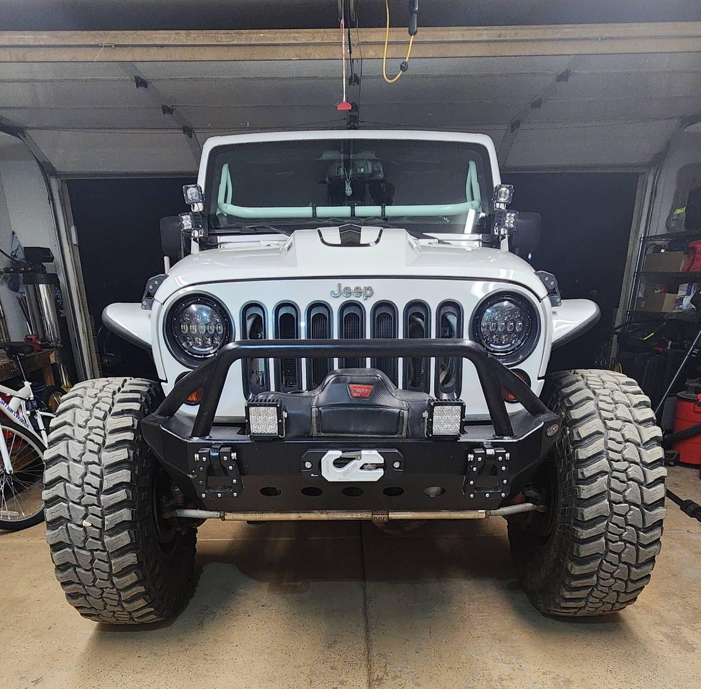 Aluminum Recessed Winch Shackle with Fairlead Kit.(LIFE TIME WARRANTY*)