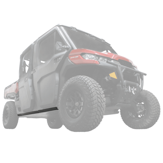 Factory UTV Can-Am Defender Max UHMW Rock Sliders - Factory UTV