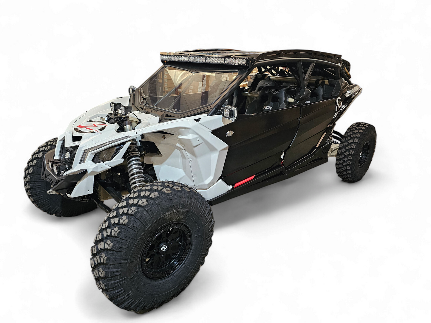 2017 + Can-Am X3 Maverick 4 Seat Aluminum EOD Volt Doors - DRS210018