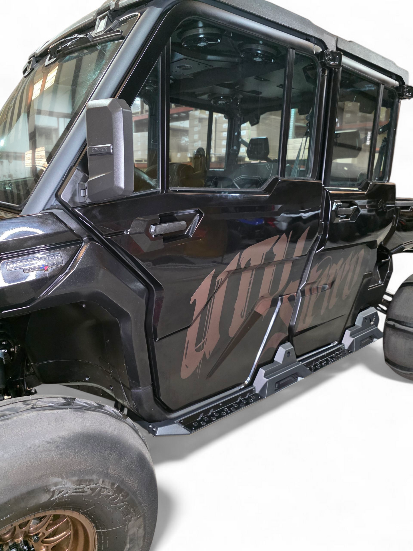 2016+ Can Am Defender Rock Steps (4 Seat)
