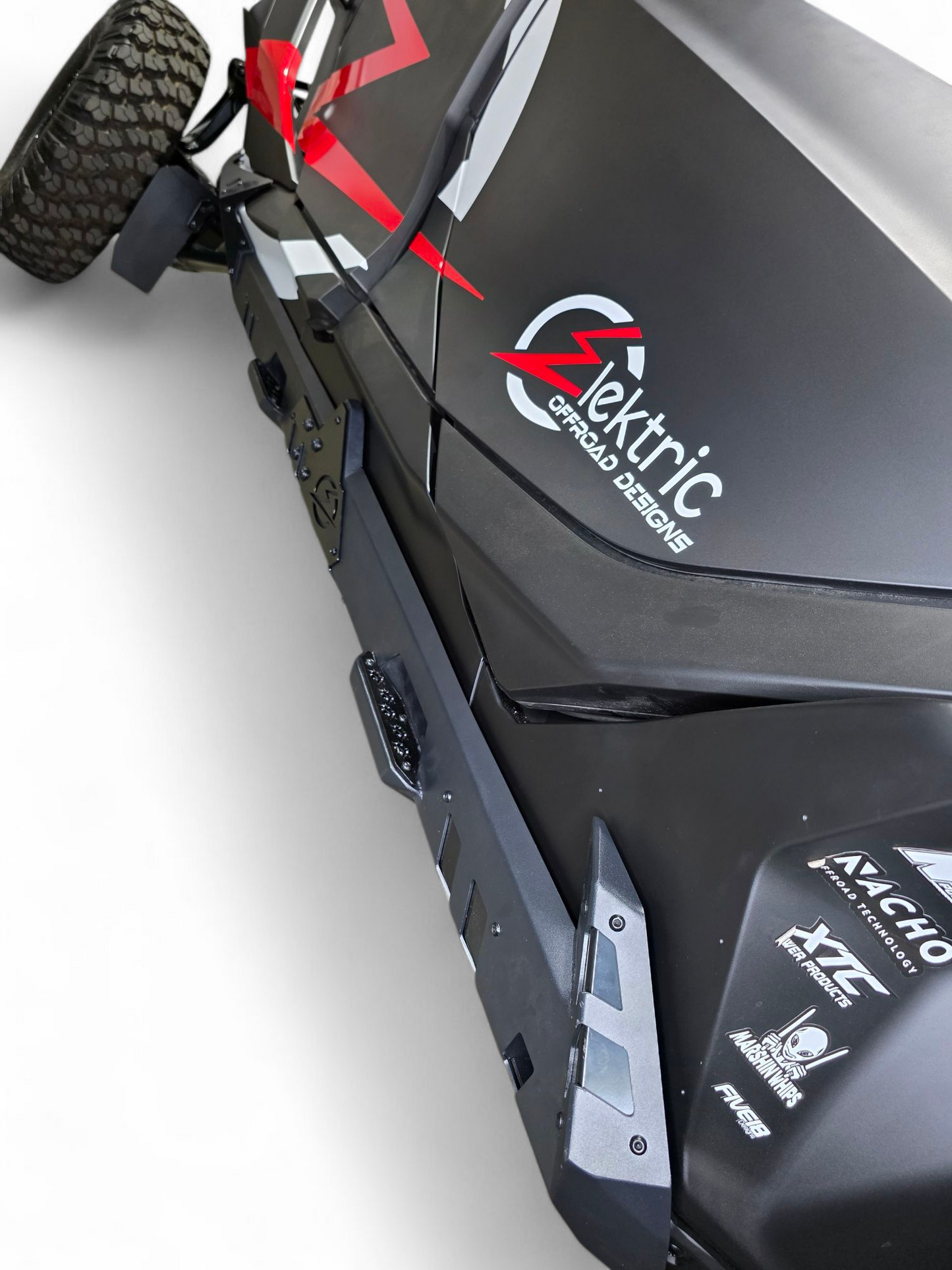 2024+ Can Am Maverick R Volt Rocker Steps 4 Seat - RQRGA0001