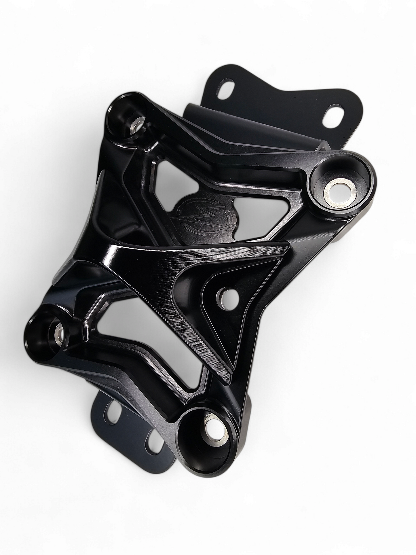 2022 to Current Can Am X3 10 Bolt Radius Rod Plate with Pull Hook (Black) - RRP210014