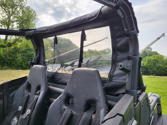 3 Star UTV 2021+ Can-Am Commander Canvas Rear Panel - 3 Star UTV
