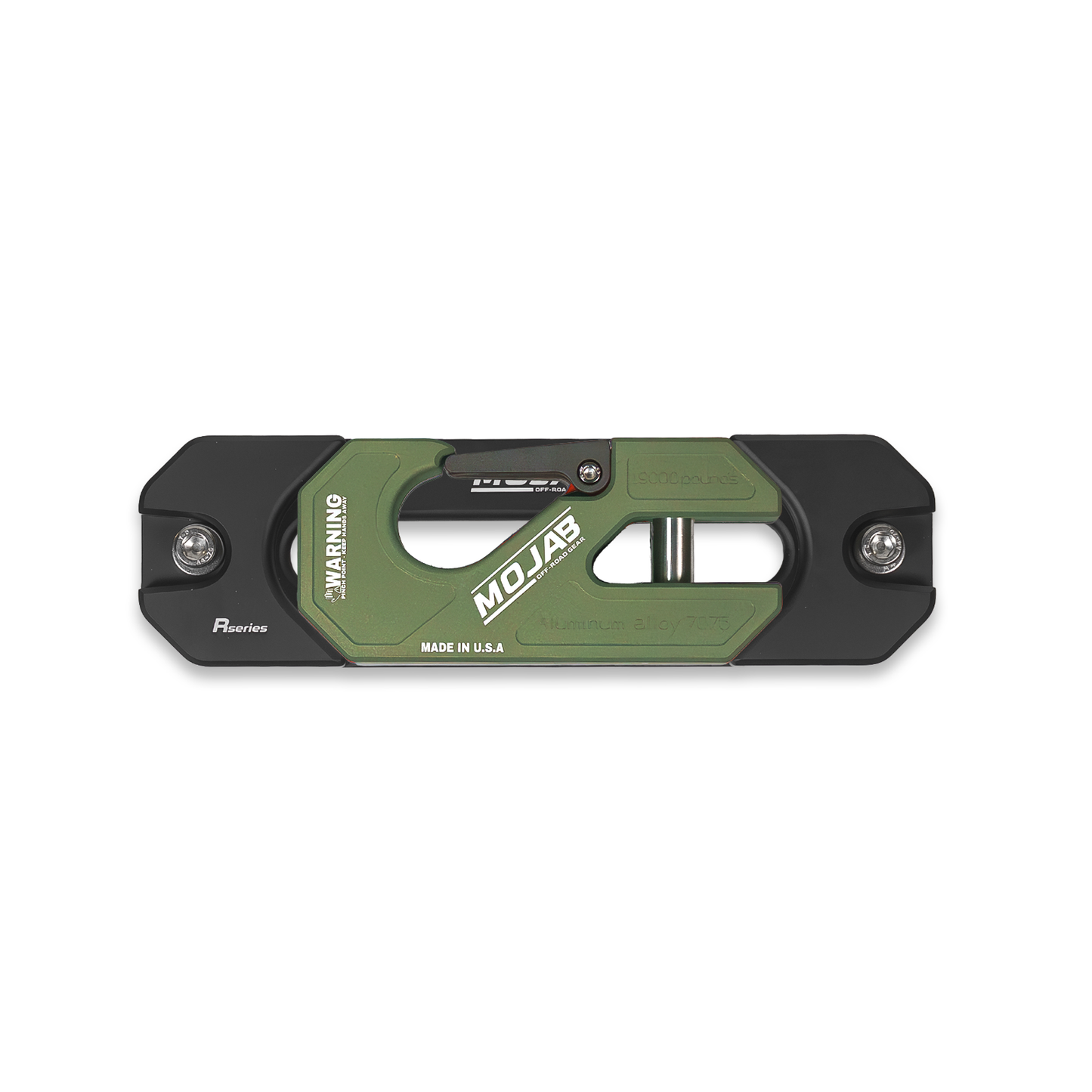 Aluminum Recessed Winch Shackle with Fairlead Kit.(LIFE TIME WARRANTY*)