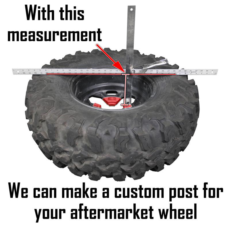 Polaris RZR Turbo R / Pro S Dual Clamp Spare Tire Mount
