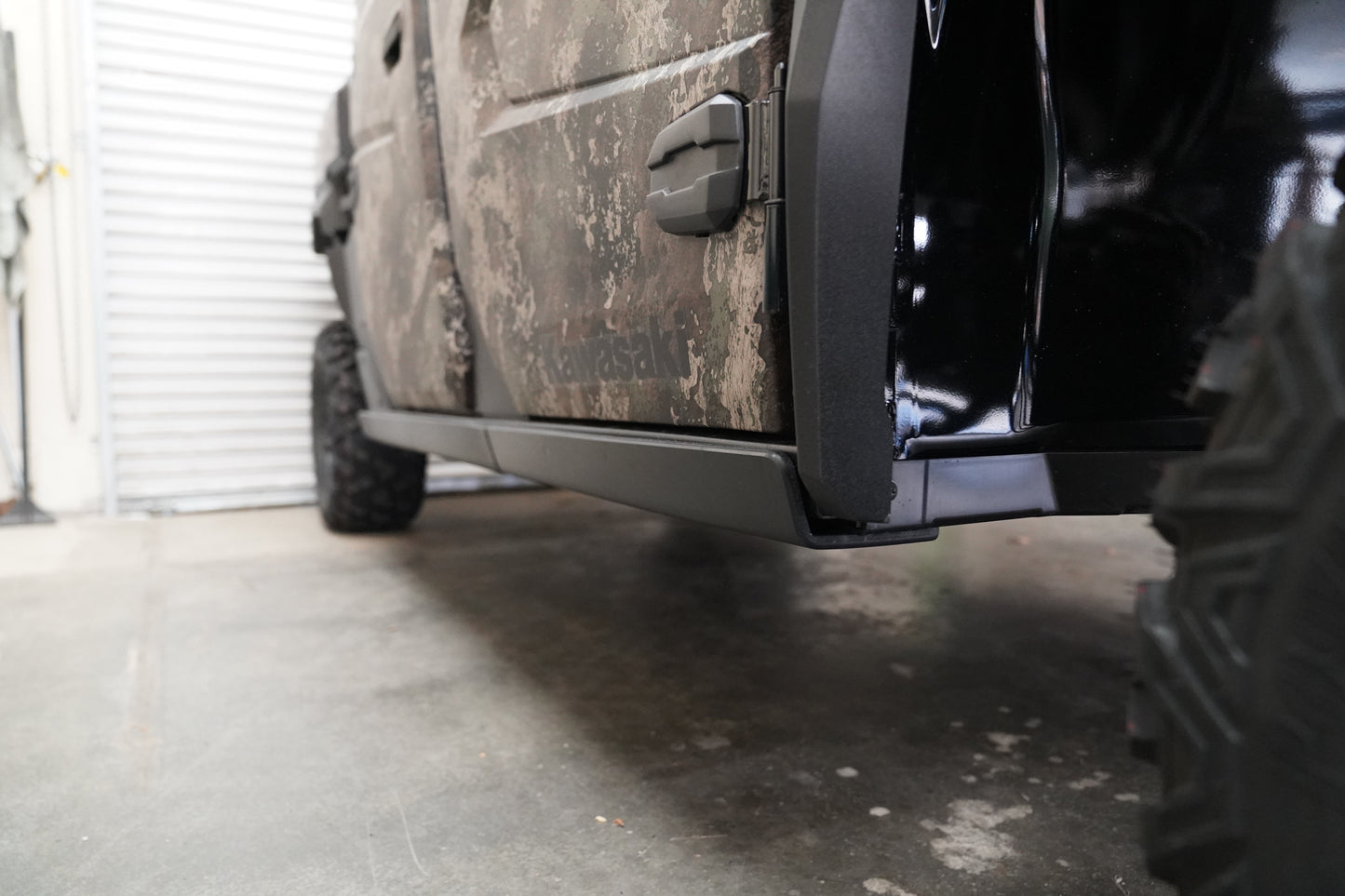 Kawasaki Ridge Crew UHMW Rock Sliders