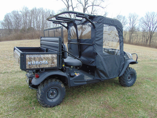 Kubota RTV X1140 - Front Door/Center Panel Combo (KUBX14-FFC-BLK) - 3 Star UTV