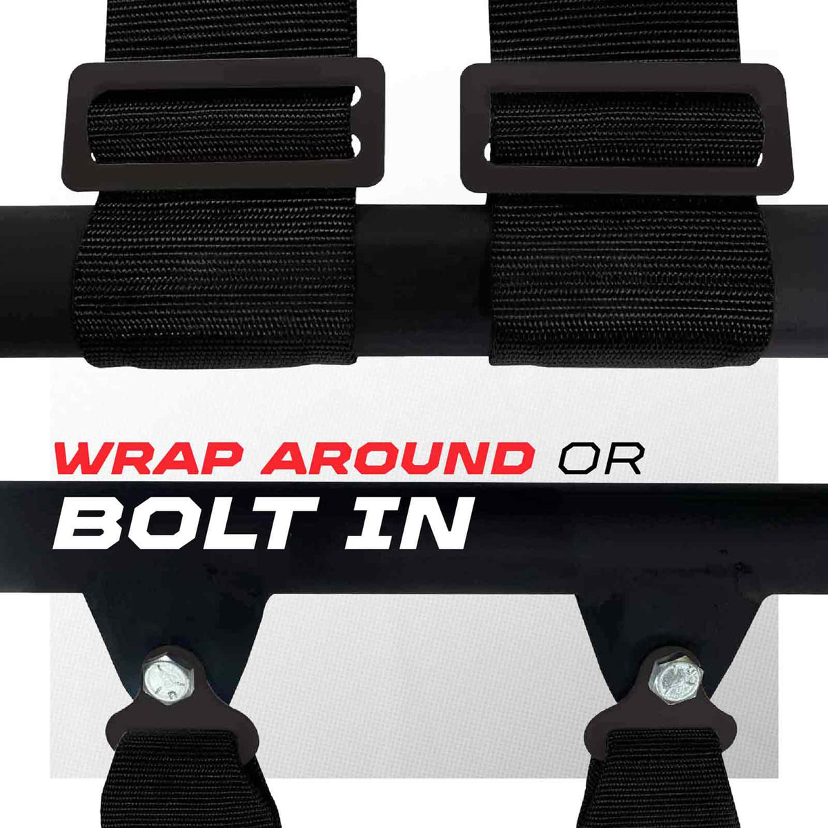 2" & 3" 4pt & 5pt Elite Series Race Latch "EZ" Adjust Harness