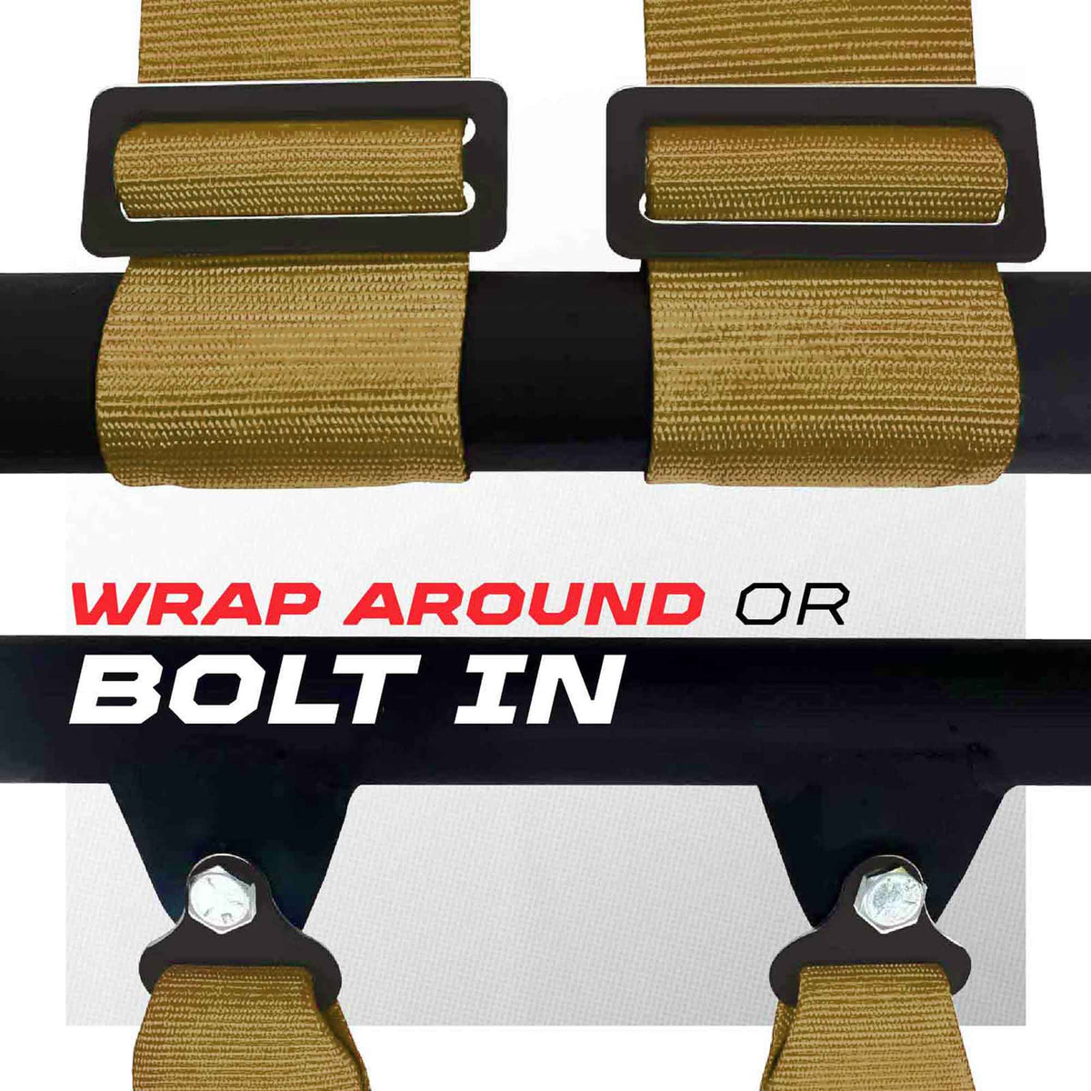 2" & 3" 4pt & 5pt Elite Series Race Latch "EZ" Adjust Harness
