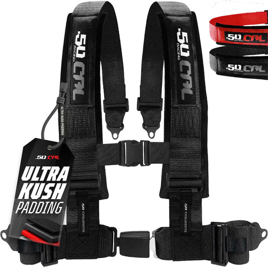 Elite Series 2" & 3" 4 point Harness with push button release
