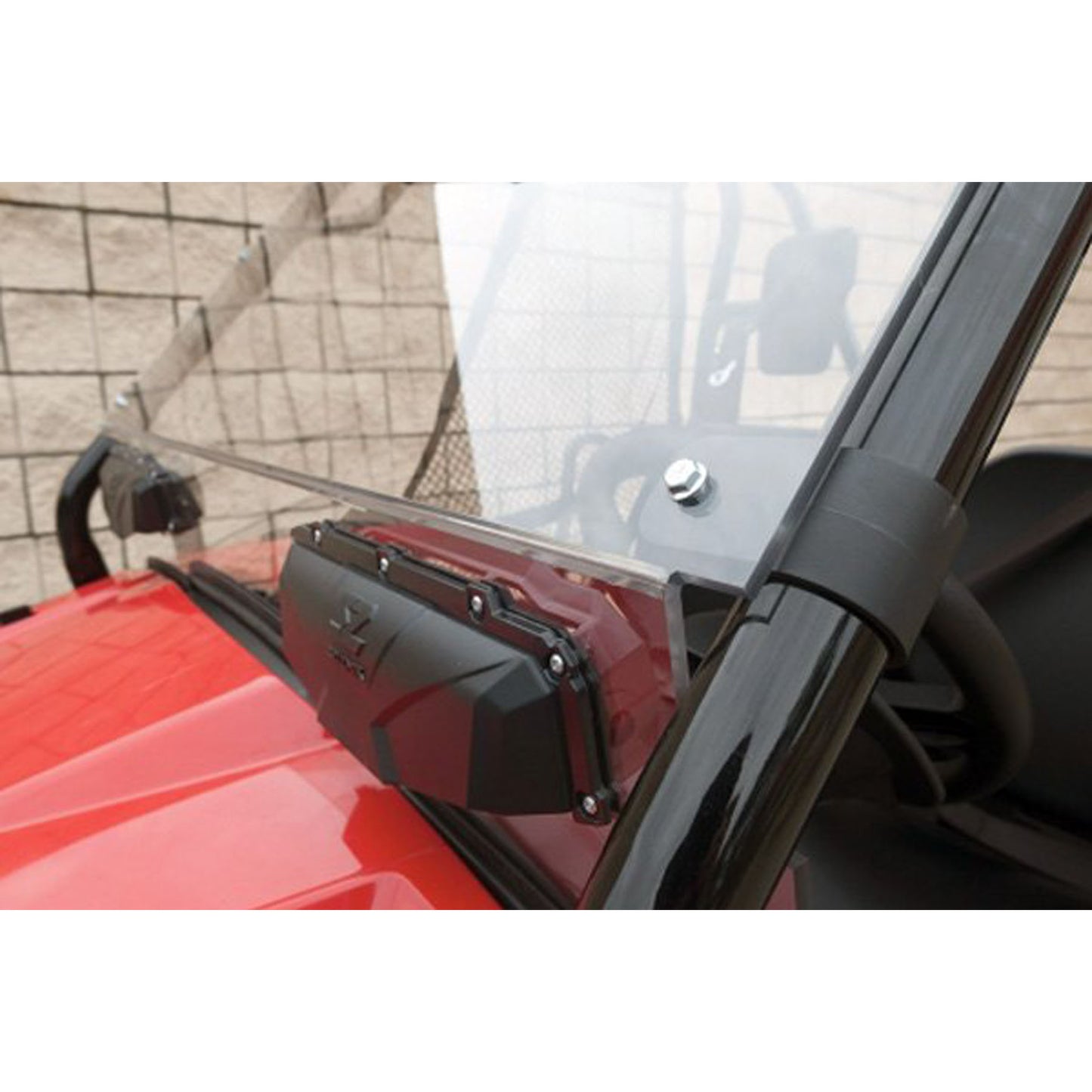 Seizmik Windshield Full-vented - Scratch Resistant Poly Pionee - 50-25034KIT