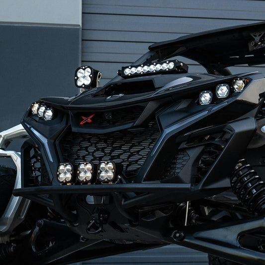 Can-Am Maverick R S8 10" Amber Shock Tower Light Kit