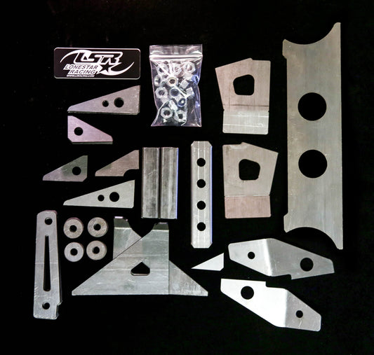 Lone Star Racing ATV & UTV Polaris RZR 570 Gusset Kit - Lone Star Racing ATV & UTV