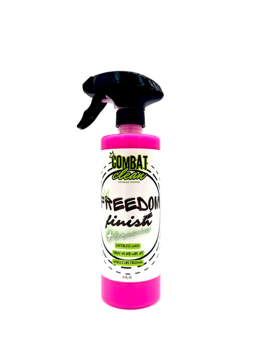 Combat Clean Freedom Finish (Ceramic Waterless Wash) - Combat Clean