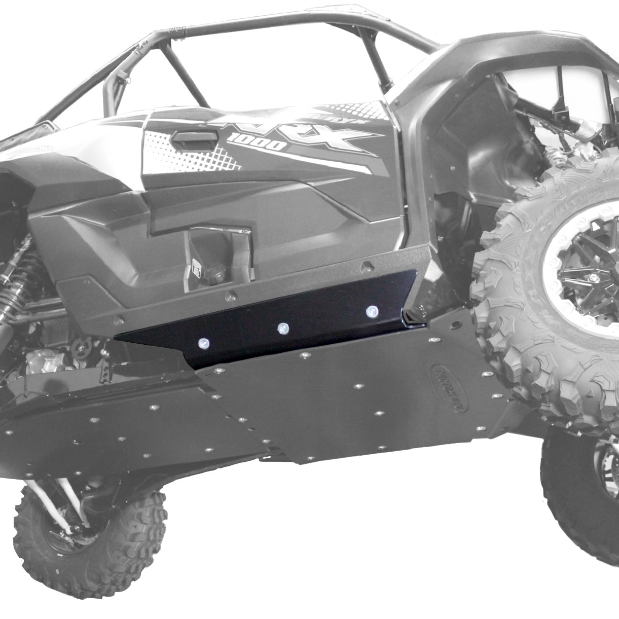 Factory UTV Kawasaki Teryx KRX 1000 UHMW Rock Sliders - Factory UTV