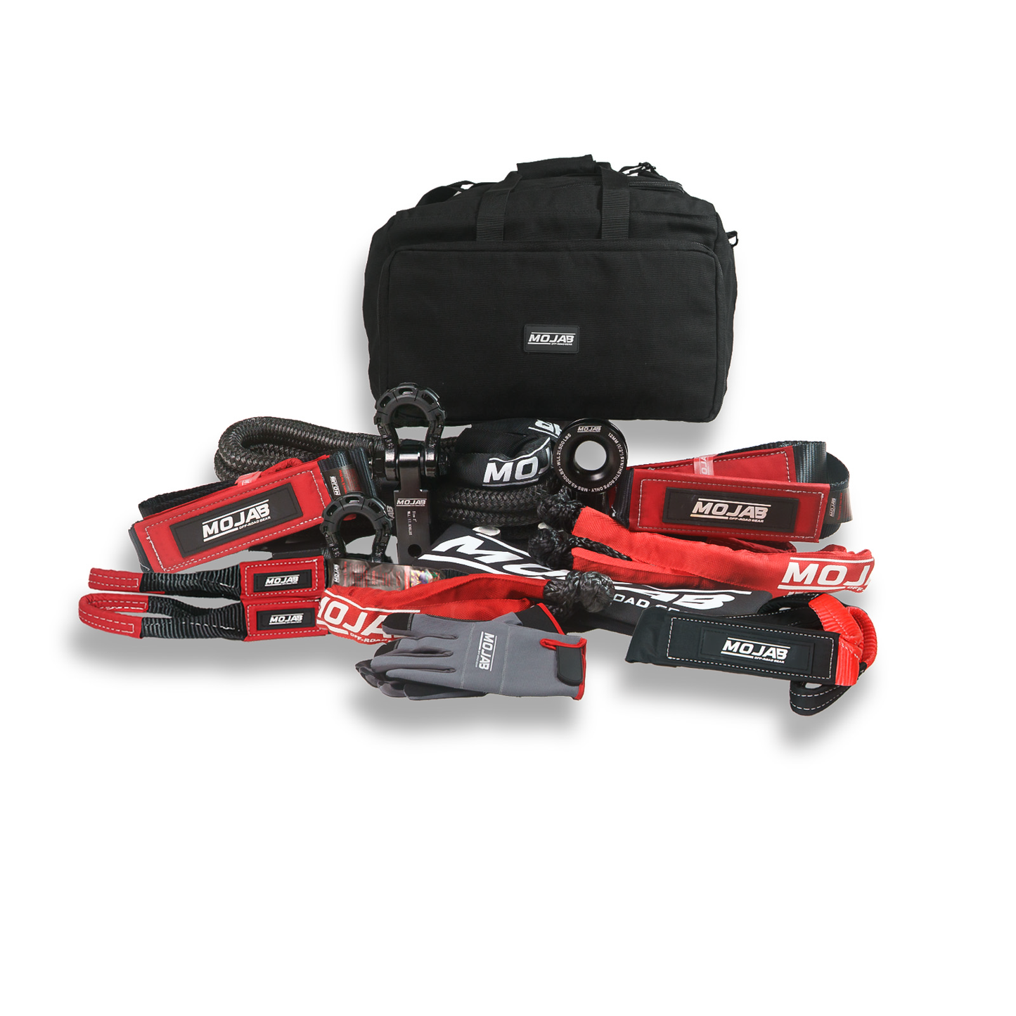 MOJAB OFFROAD Heavy-Duty Recovery Kit (14 items + 9 storage ba... - MOJAB OFFROAD