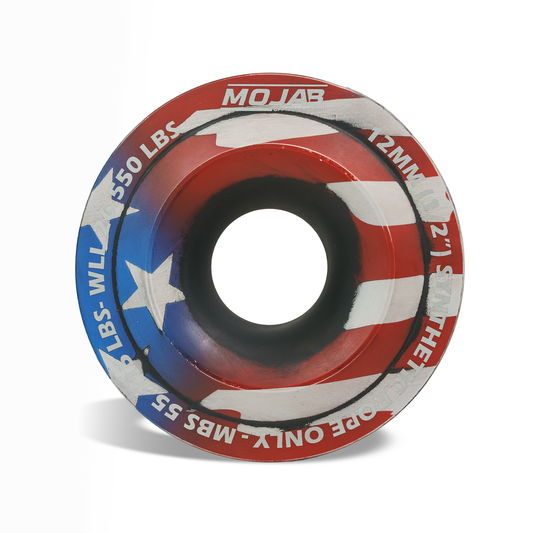 MOJAB OFFROAD American Flag XL Snatch ring (diameter 4.7'') - MOJAB OFFROAD