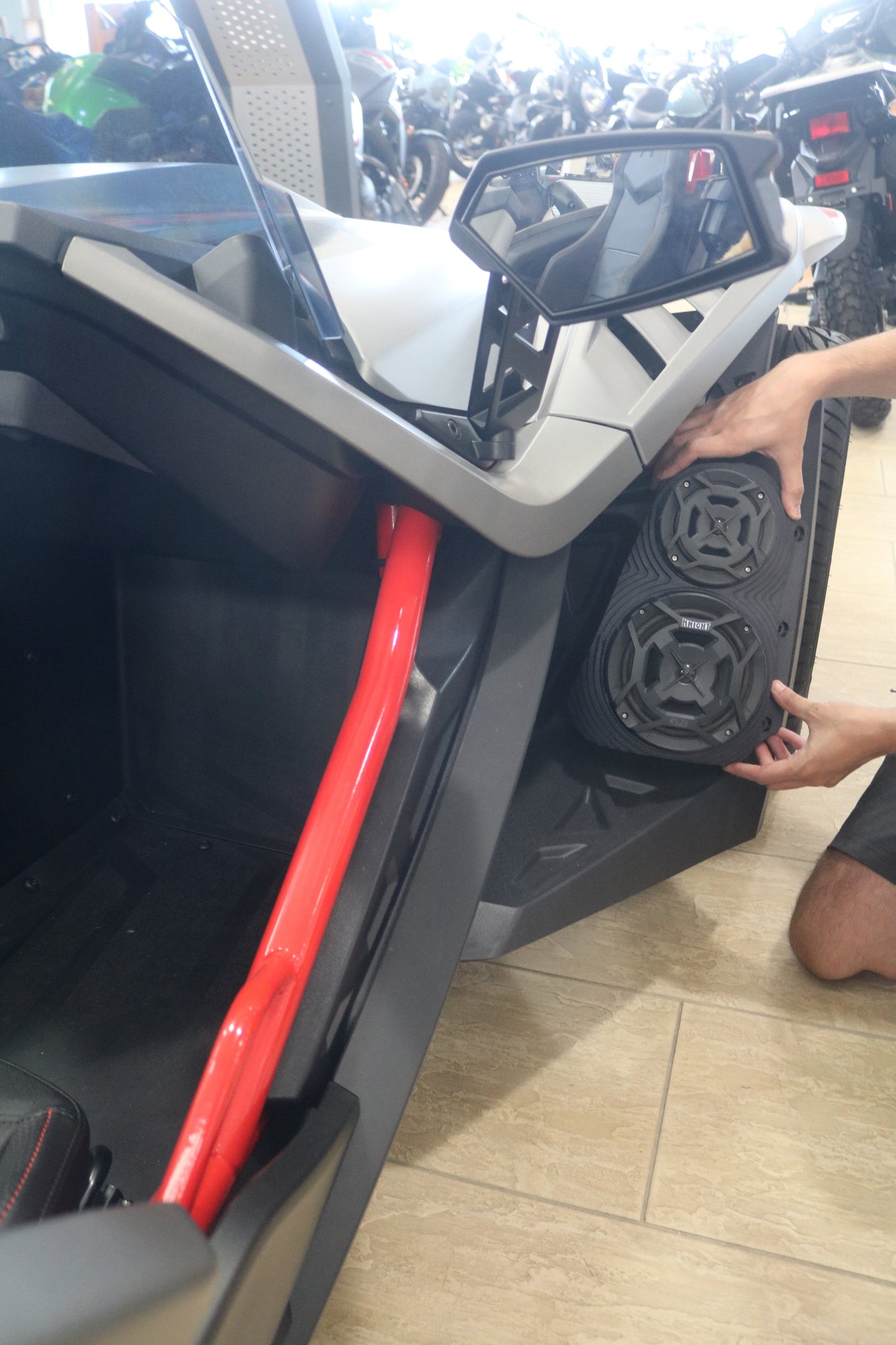 Polaris Slingshot Bluetooth LED Sound System - Housings Only