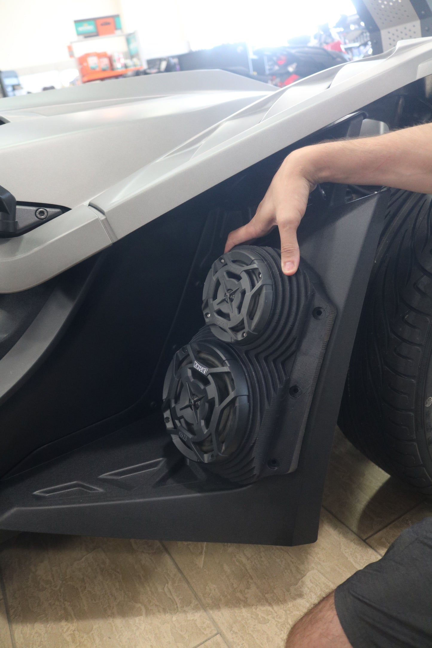 Polaris Slingshot Bluetooth LED Sound System - Housings Only