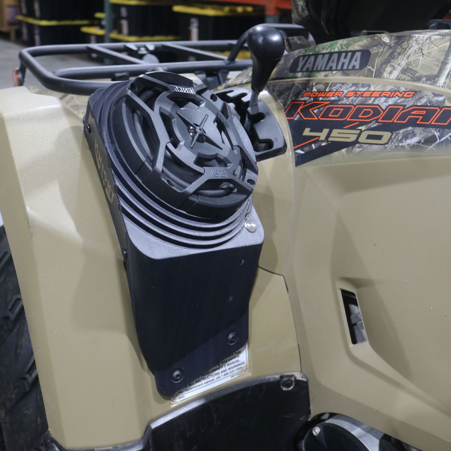 Yamaha Kodiak 450 (18–25) Bluetooth LED ATV Sound System