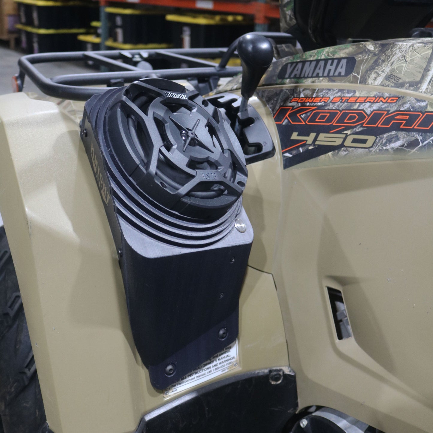 Yamaha Kodiak 450 (18–25) Bluetooth LED ATV Surround Sound System