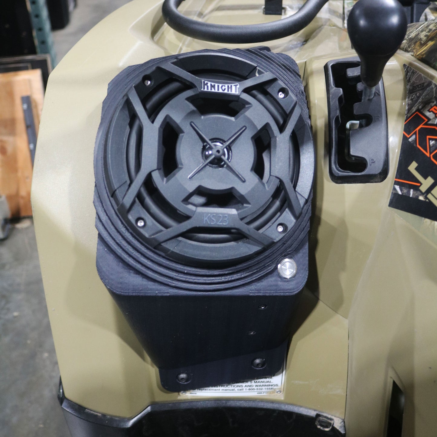 Yamaha Kodiak 450 (18–25) Bluetooth LED ATV Sound System