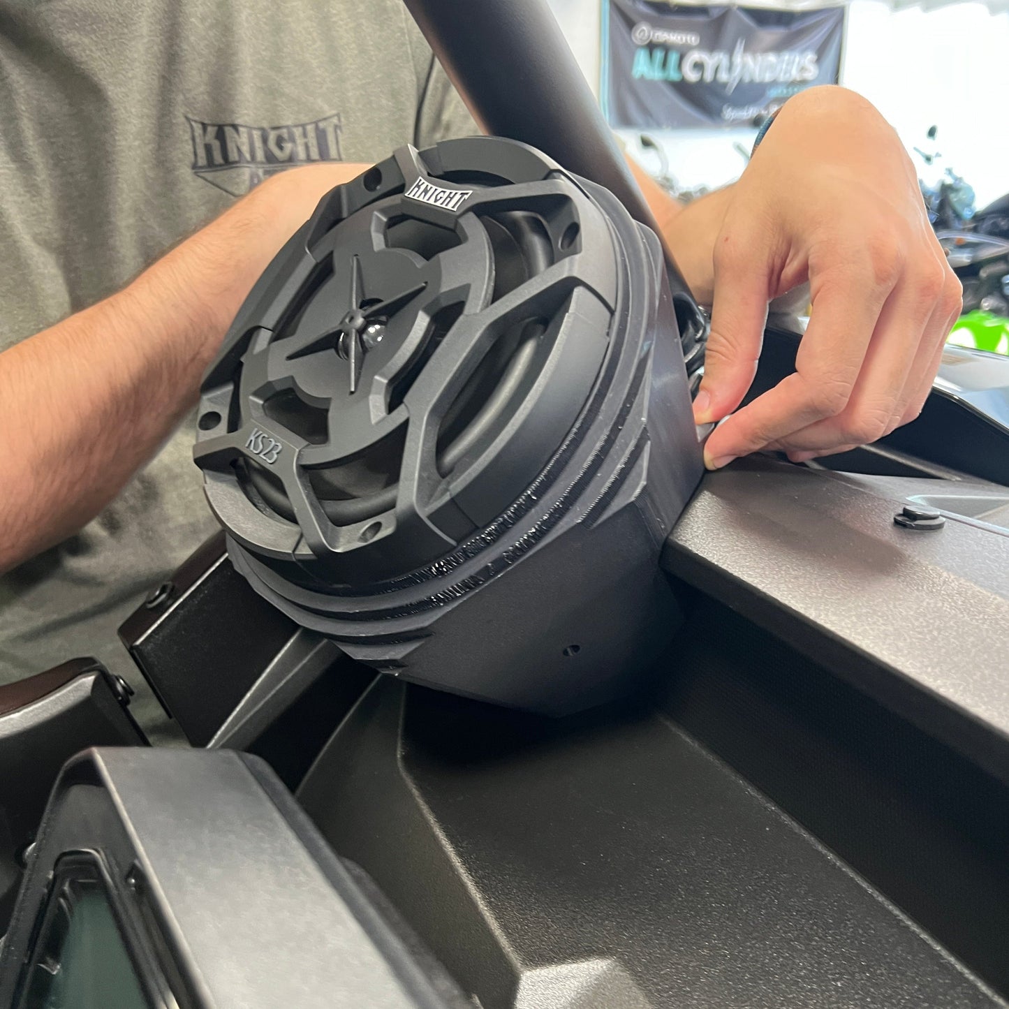 KRX 1000 Dash 6.5 inch Speaker Pods