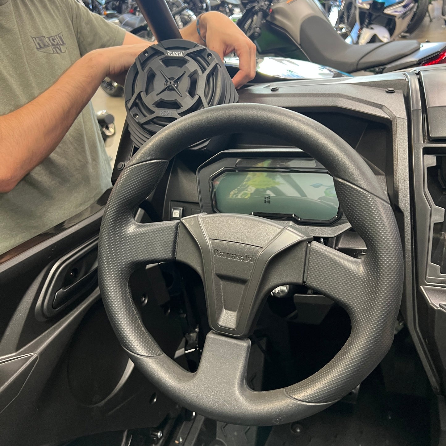 KRX 1000 Dash 6.5 inch Speaker Pod Housings Only