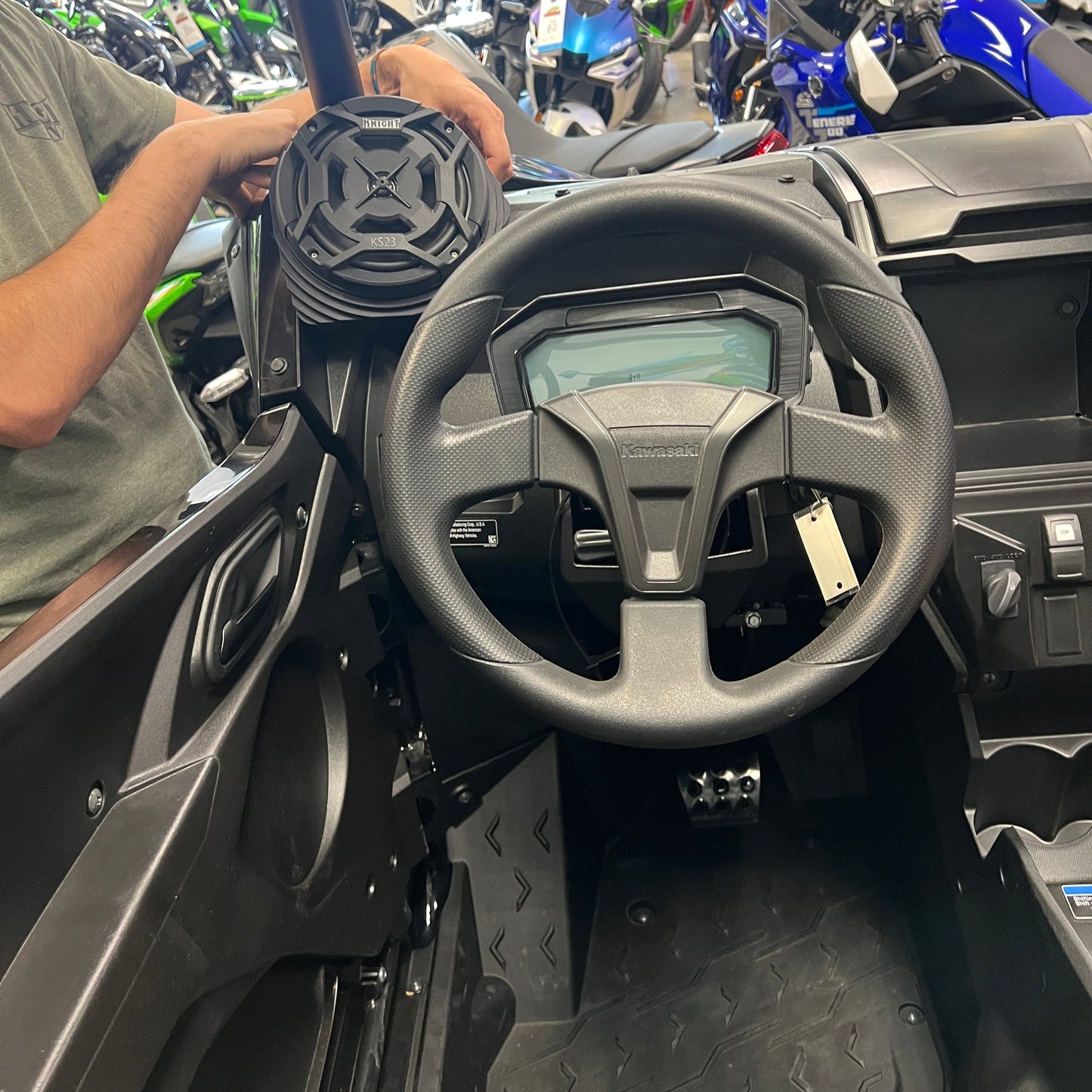 KRX 1000 Dash 6.5 inch Speaker Pod Housings Only