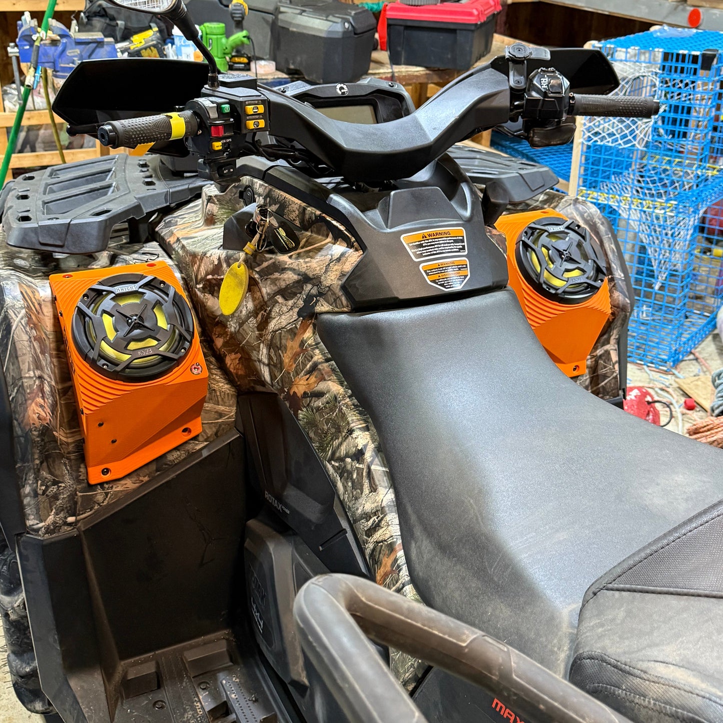 Can Am Outlander (12–25) Bluetooth LED ATV Sound System