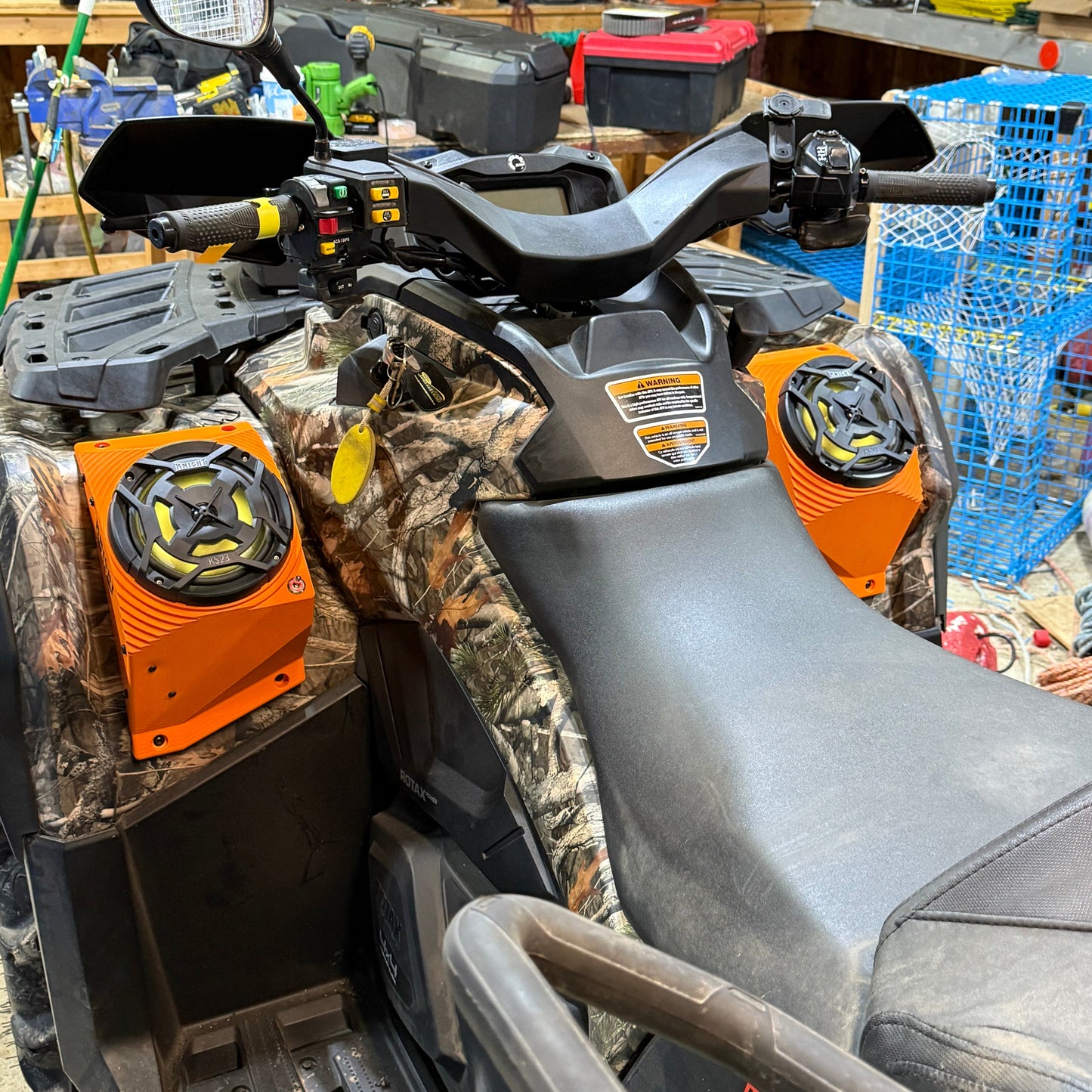 Can Am Outlander (12–25) Bluetooth LED ATV Surround Sound System