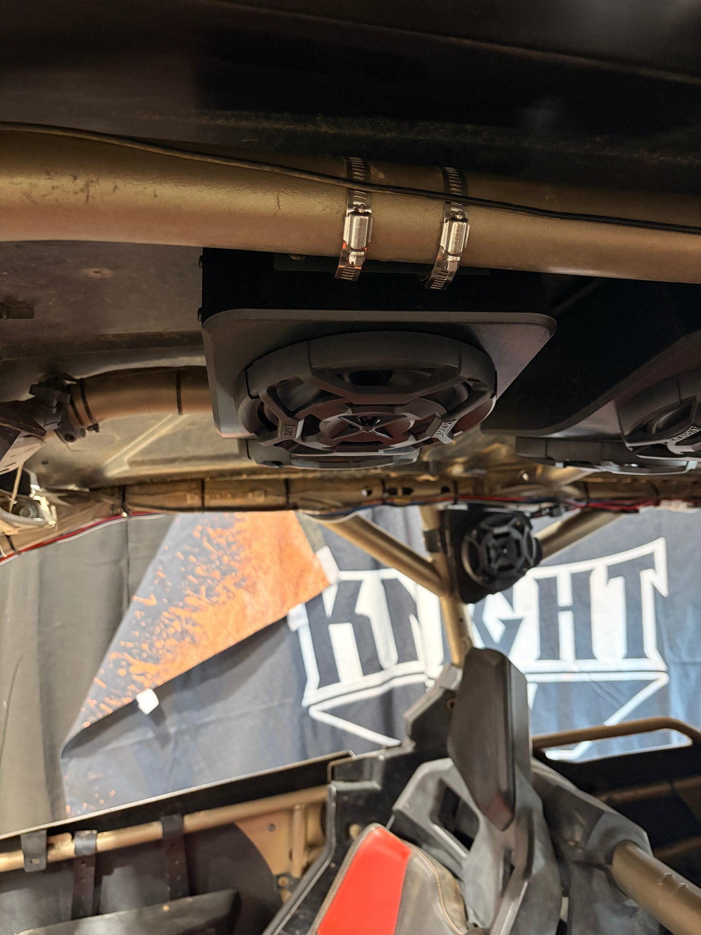 Can-Am Maverick Roof Speaker Pods – Dual 6.5" Sound System