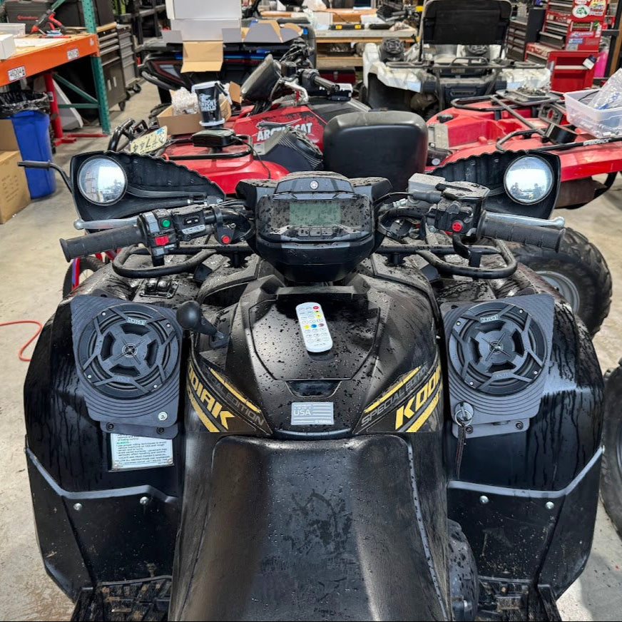 Yamaha Kodiak 700 (16–25) Bluetooth LED ATV Surround Sound System