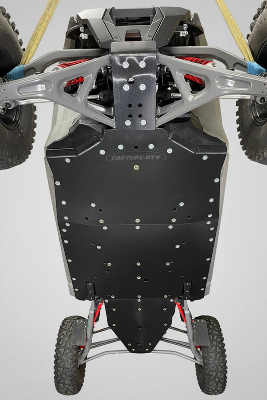 Polaris RZR Turbo R 4 / Pro S 4 UHMW Skid Plate
