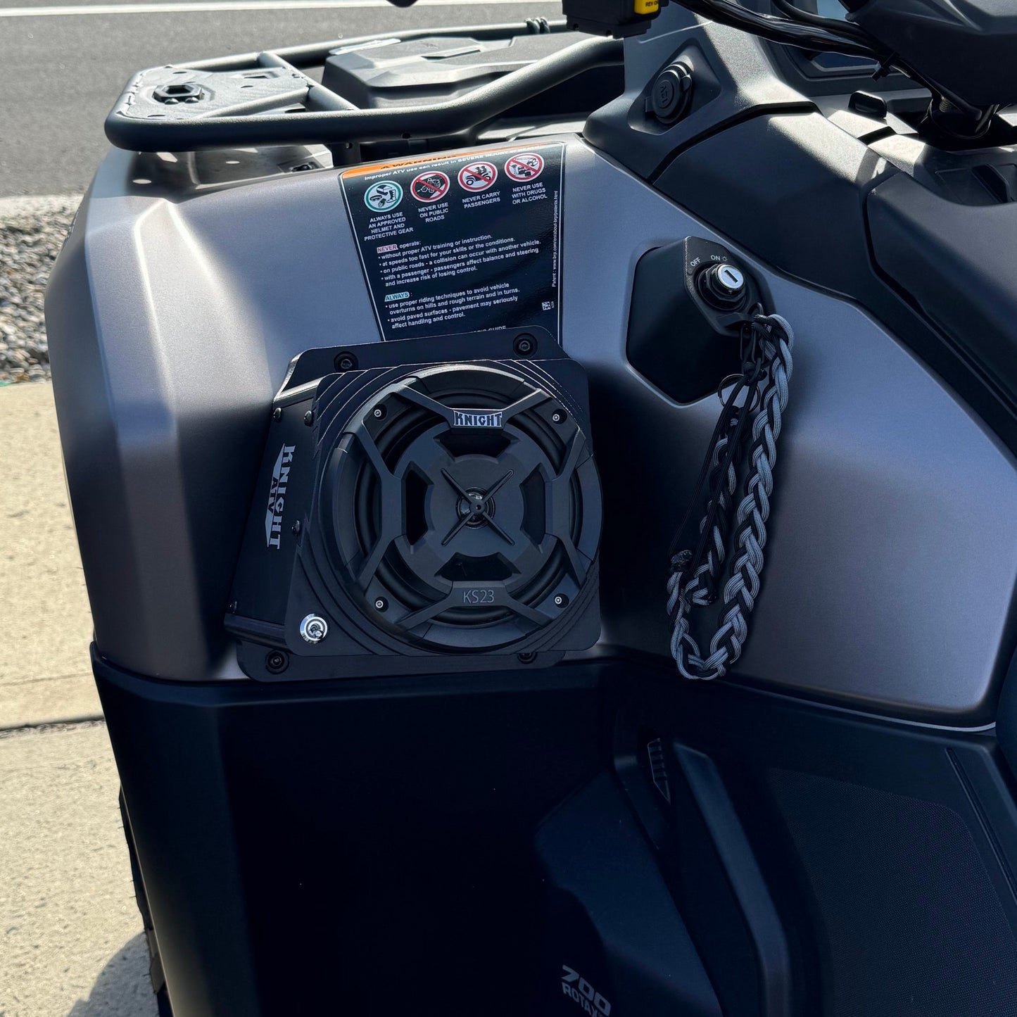 Can Am Outlander (12–25) Bluetooth LED ATV Sound System
