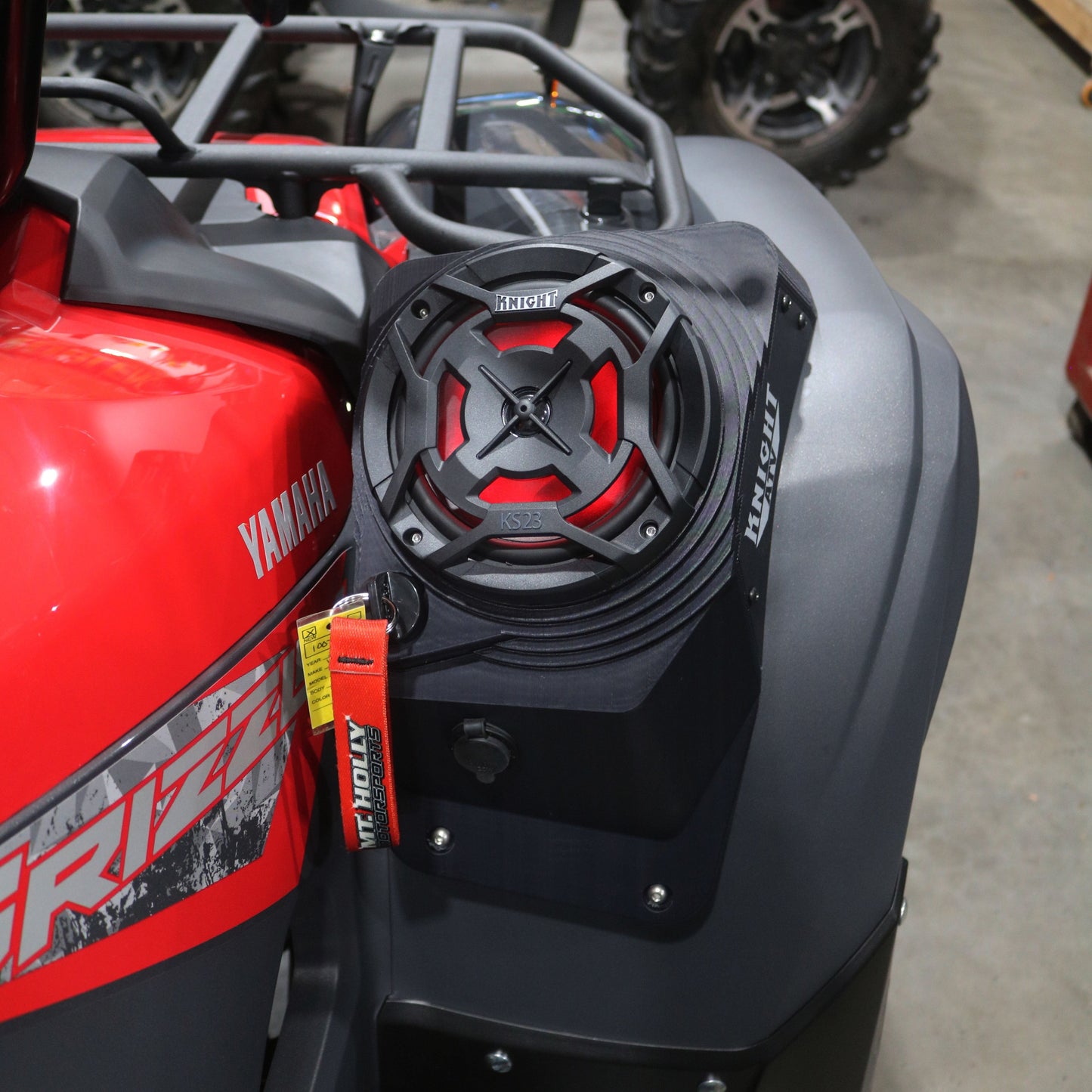 Yamaha Grizzly 700 (16–25) Bluetooth LED ATV Surround Sound System