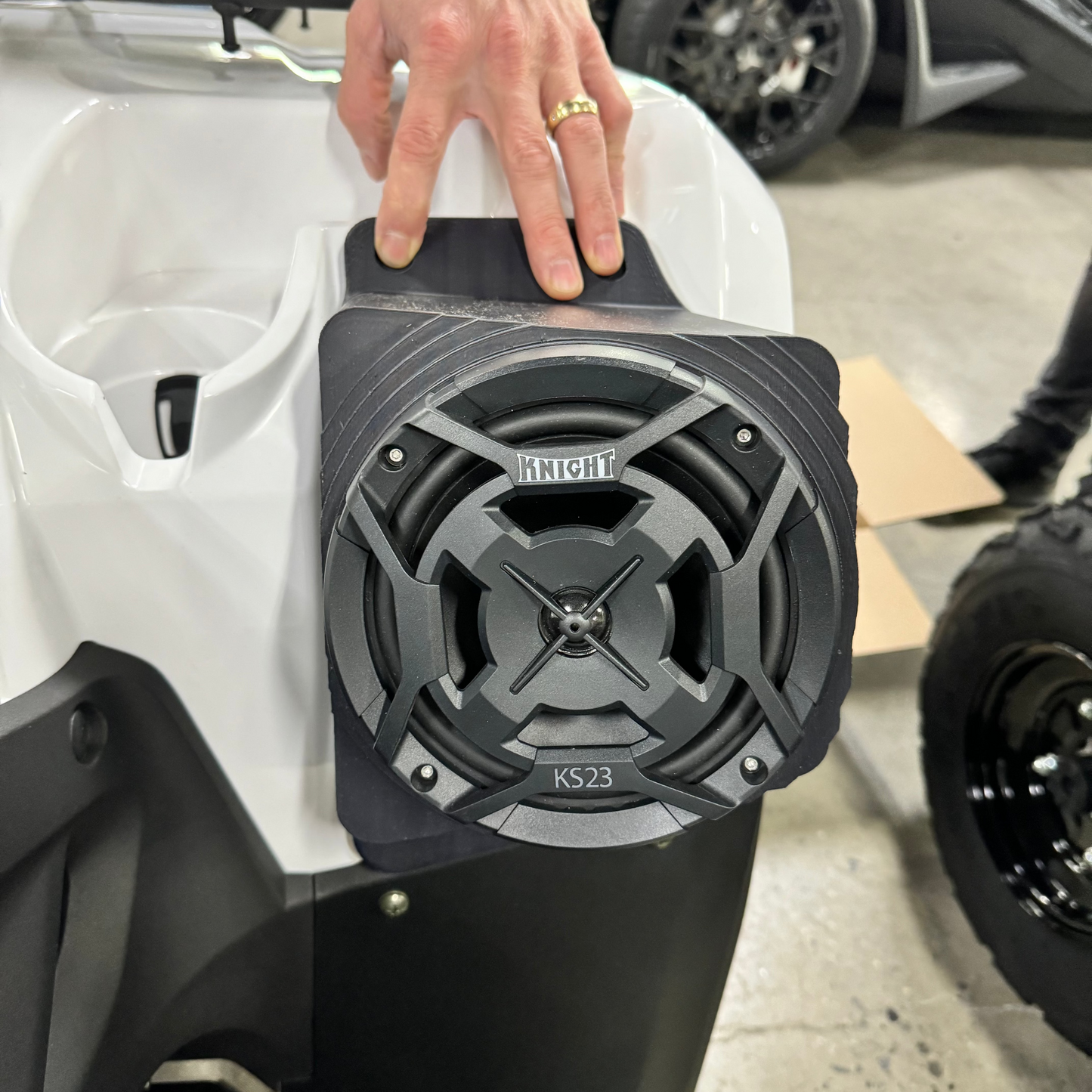 Brute Force 450 Waterproof Fender Speaker Pods
