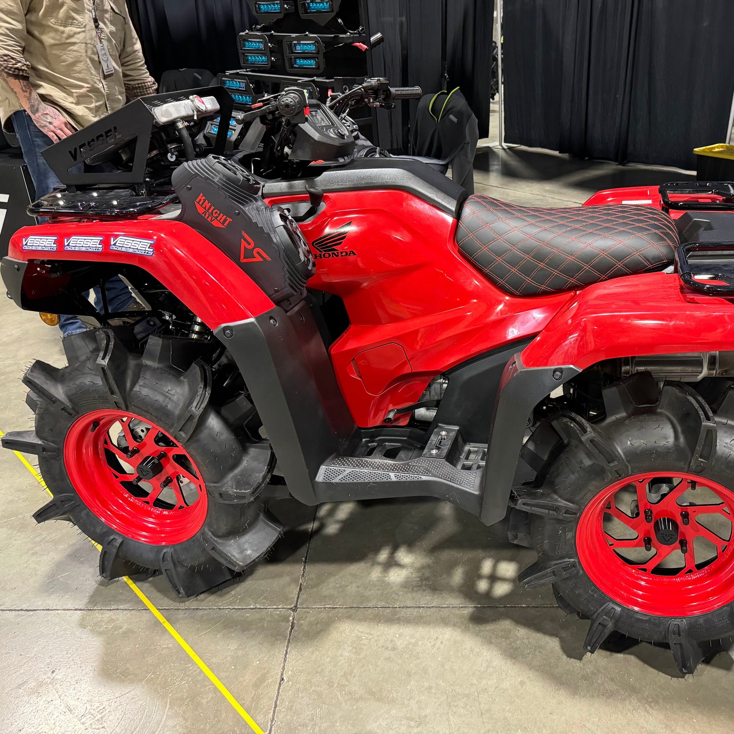 Honda Rancher (14–25) Bluetooth LED ATV Double Surround Sound System