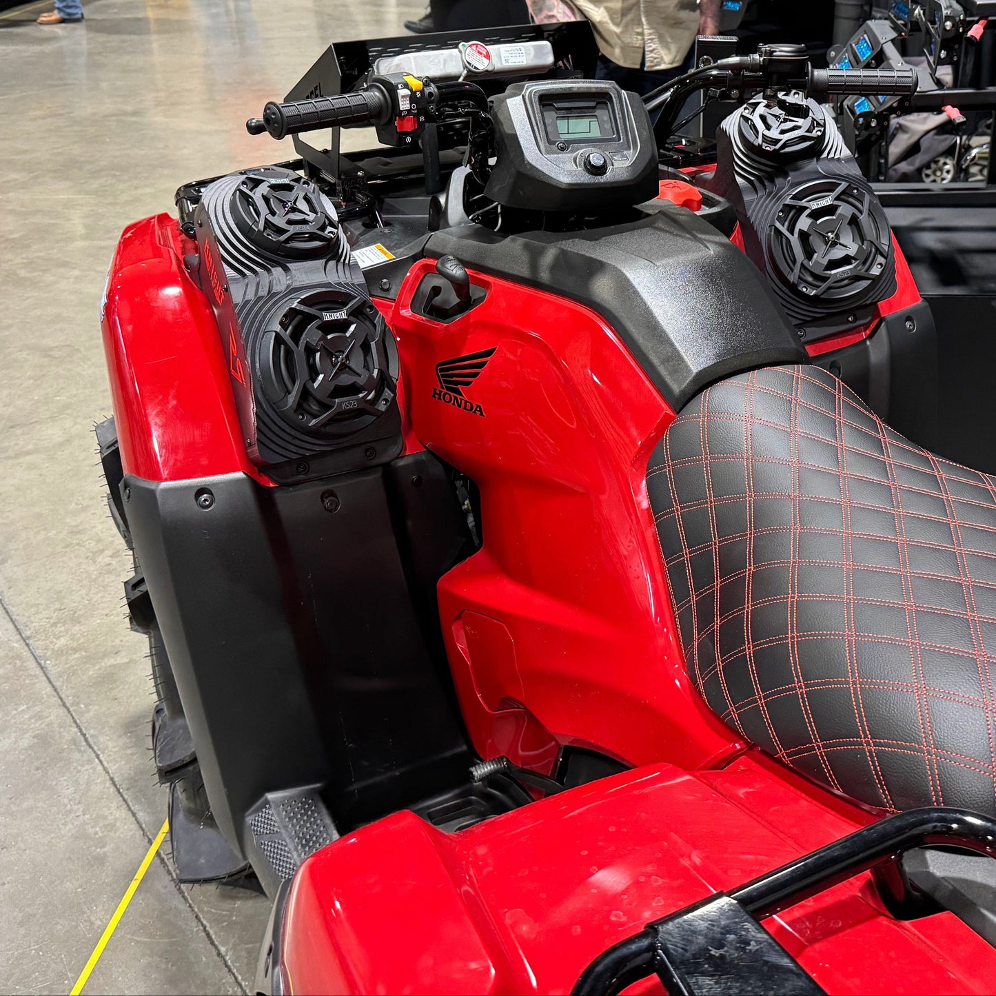 Honda Rancher (14–25) Bluetooth LED ATV Double Surround Sound System