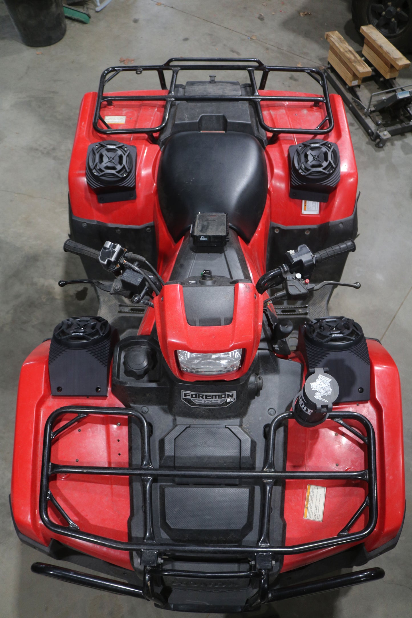 Honda Foreman and Rubicon (14–25)  Bluetooth LED Double ATV Surround Sound System