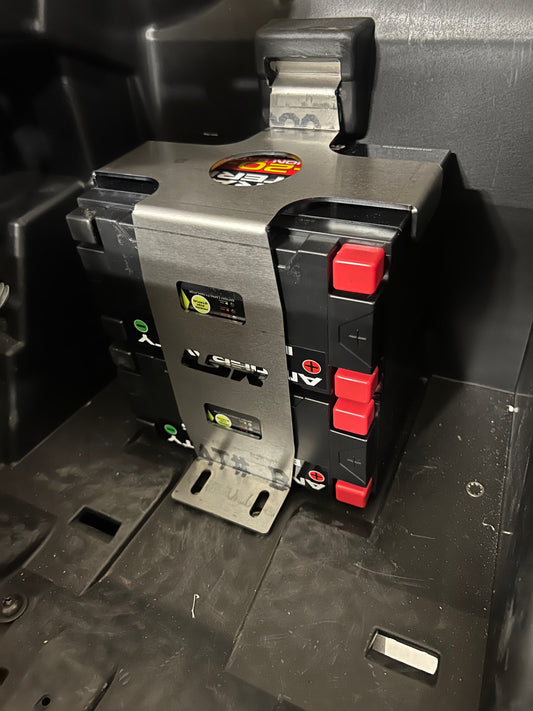 Lone Star Racing ATV & UTV Can-am Maverick R Battery Hold Down - Lone Star Racing ATV & UTV